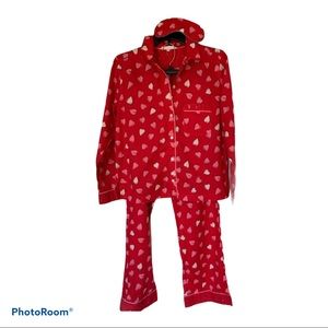 VIctoria’s Secret pajama set. For Valentine’s Day